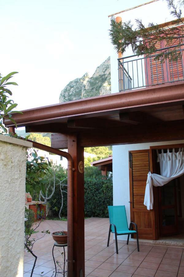 Villetta Con Giardino Mandarino Macari Extérieur photo