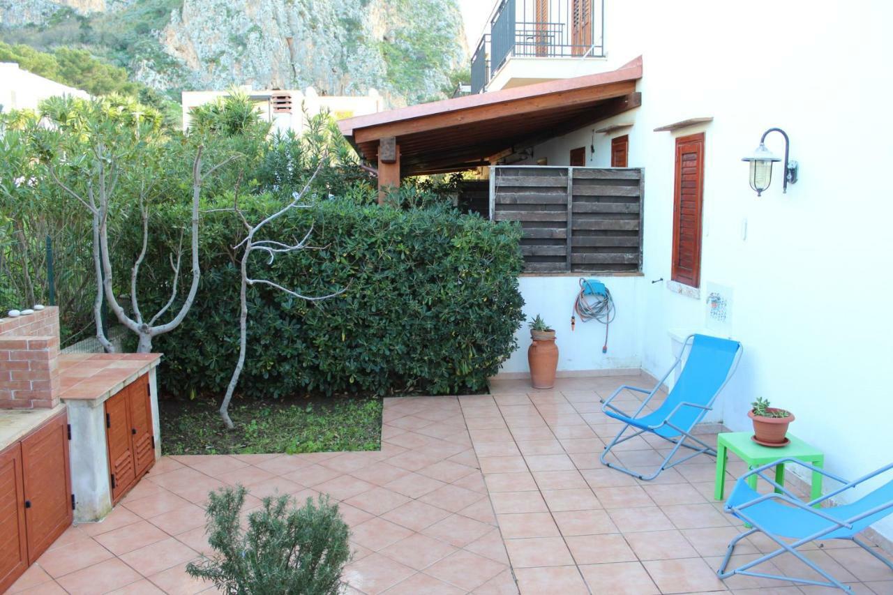 Villetta Con Giardino Mandarino Macari Extérieur photo